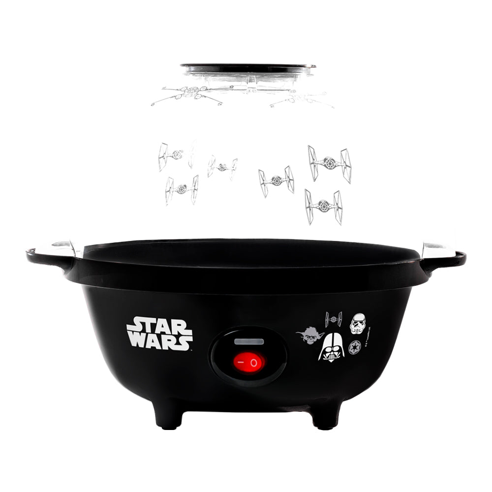 Pipoqueira Elétrica Mallory Starwars Bowl com Tampa Transparente