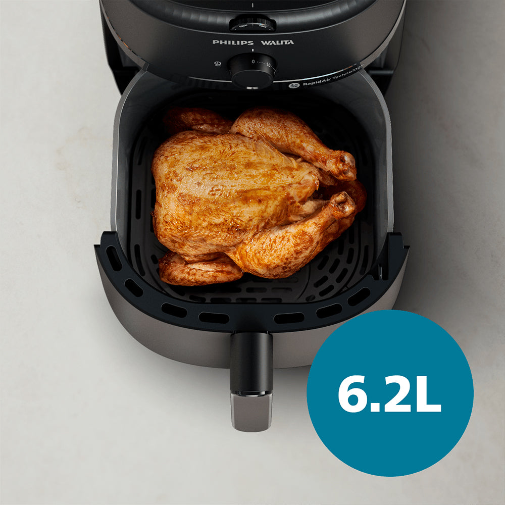 Fritadeira Elétrica Air Fryer Philips Walita Série 1000 6,2L 1700W