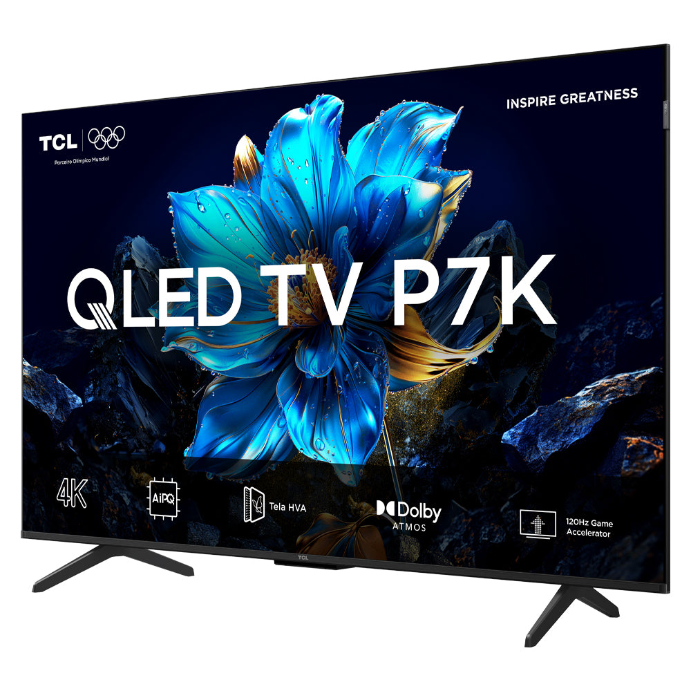 Smart TV TCL QLED 50" 4K HDR10 HDMI Wi-Fi 50P7K