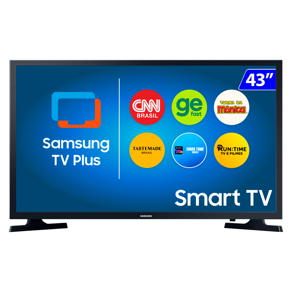 Smart TV Samsung LED 43" Full HD Wi-Fi Tizen HDR UN43T5300AGXZD