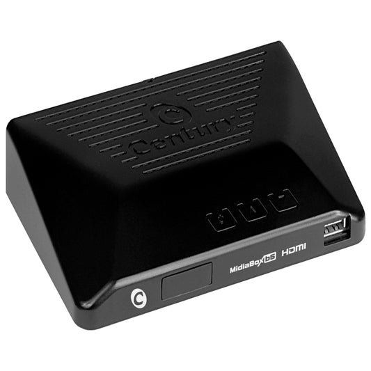 Receptor Century Midia Box B5 HDTV com Função Multimídia Entrada USB