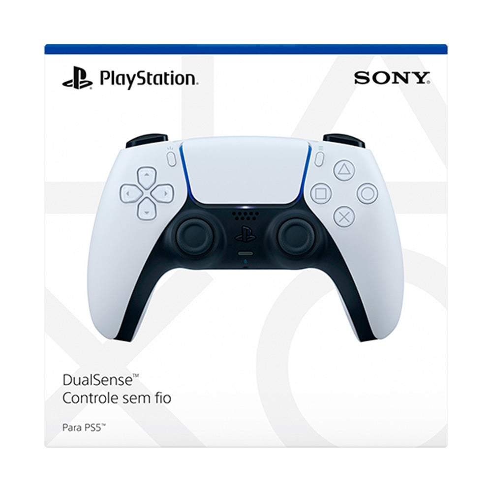 Controle Sony Dualsense Sem Fio PlayStation 5 com Resposta Tátil