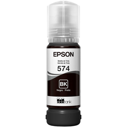 Refil para Tanque de Tinta Epson Preto N°T574 Até 2.100 Páginas T574120-AL