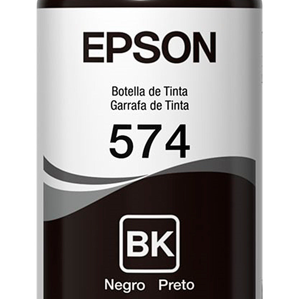 Refil para Tanque de Tinta Epson Preto N°T574 Até 2.100 Páginas T574120-AL