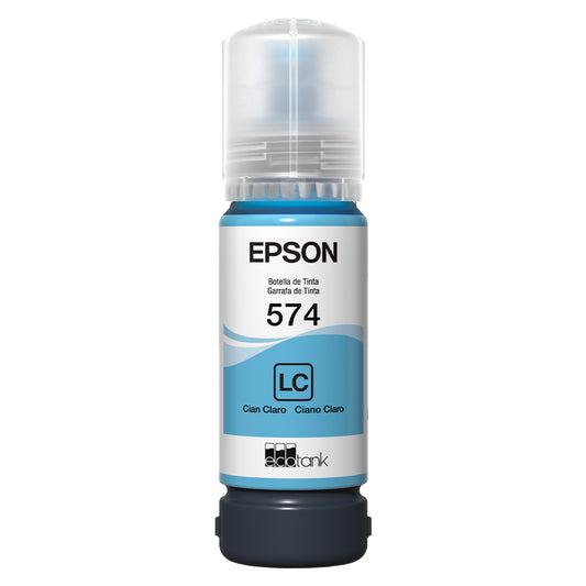 Refil Tanque de Tinta Epson Ciano T544 até 7500 Páginas