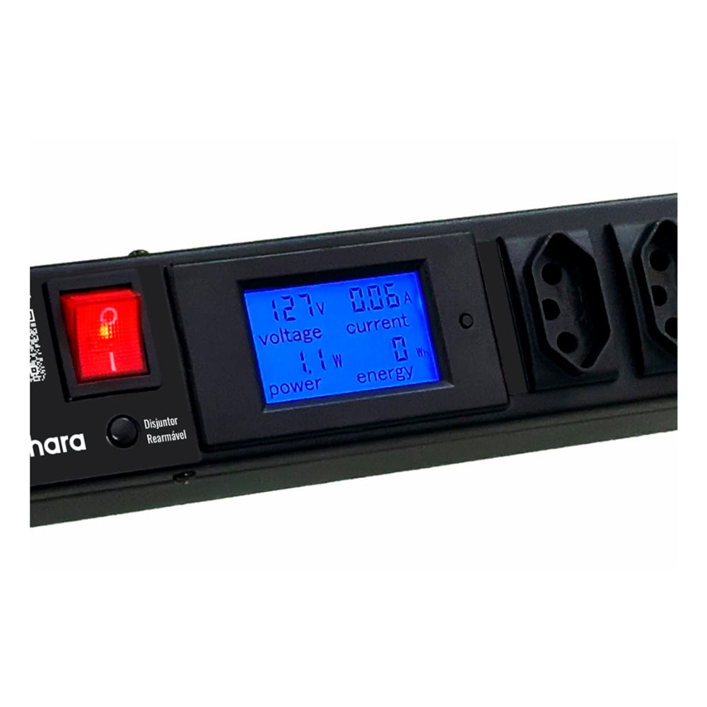 Filtro de linha + Protetor Smart TS Shara 8 Tomadas 10A