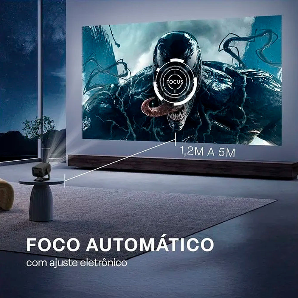 Projetor Multi PJ300N Full HD 36" a 150" 5000 Lúmens
