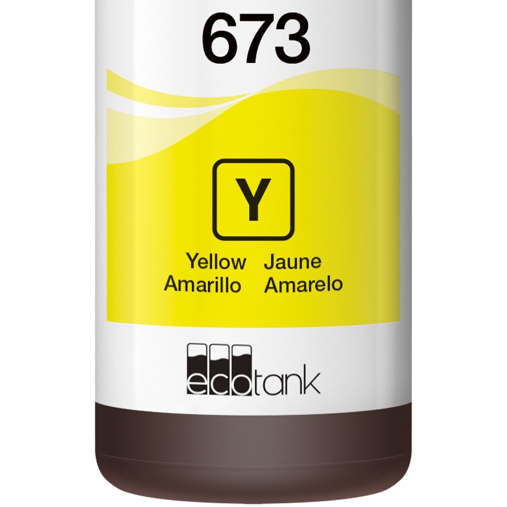 Refil para Tanque de Tinta Epson Amarelo T673420 - Rendimento até 5.400 Páginas