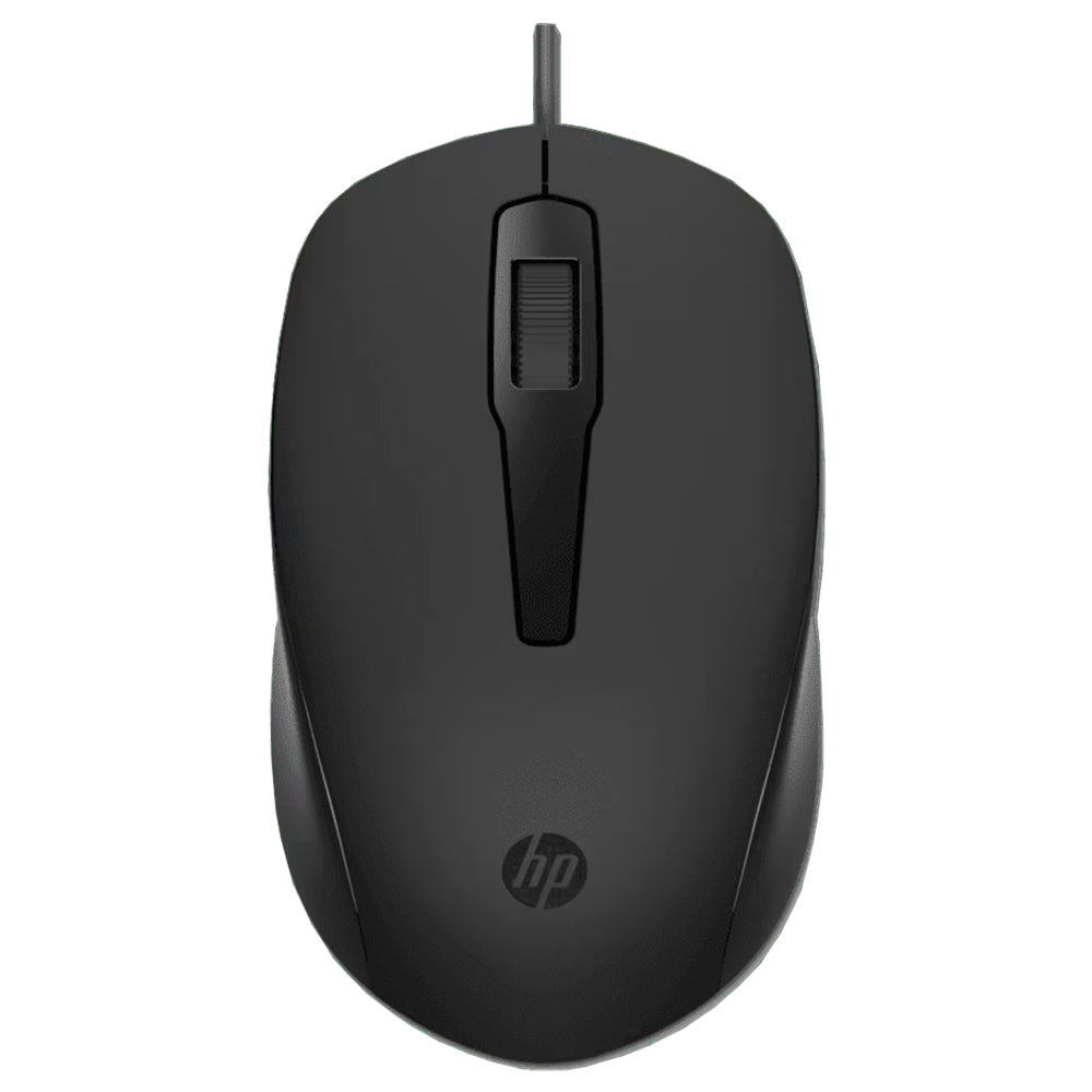 Mouse com Fio HP 240J6AA 3 Botões 1600 DPI Sensor Óptico Ergonômico