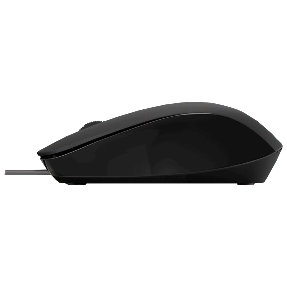 Mouse com Fio HP 240J6AA 3 Botões 1600 DPI Sensor Óptico Ergonômico