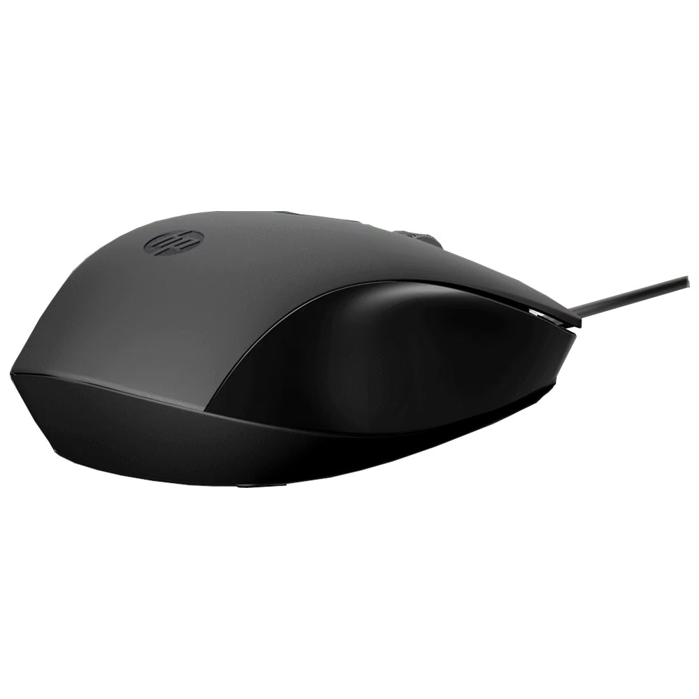 Mouse com Fio HP 240J6AA 3 Botões 1600 DPI Sensor Óptico Ergonômico
