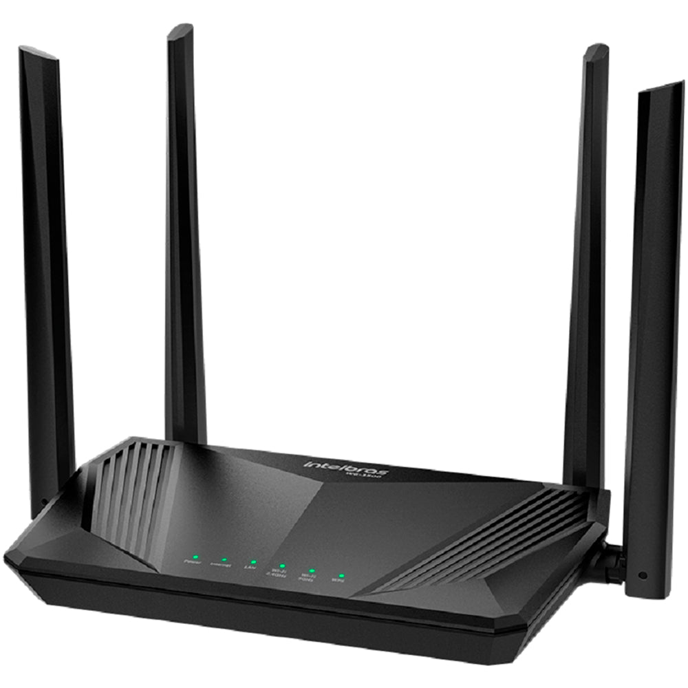 Roteador Intelbras W6 AX1500 1200Mbps 4 Antenas 4 Portas