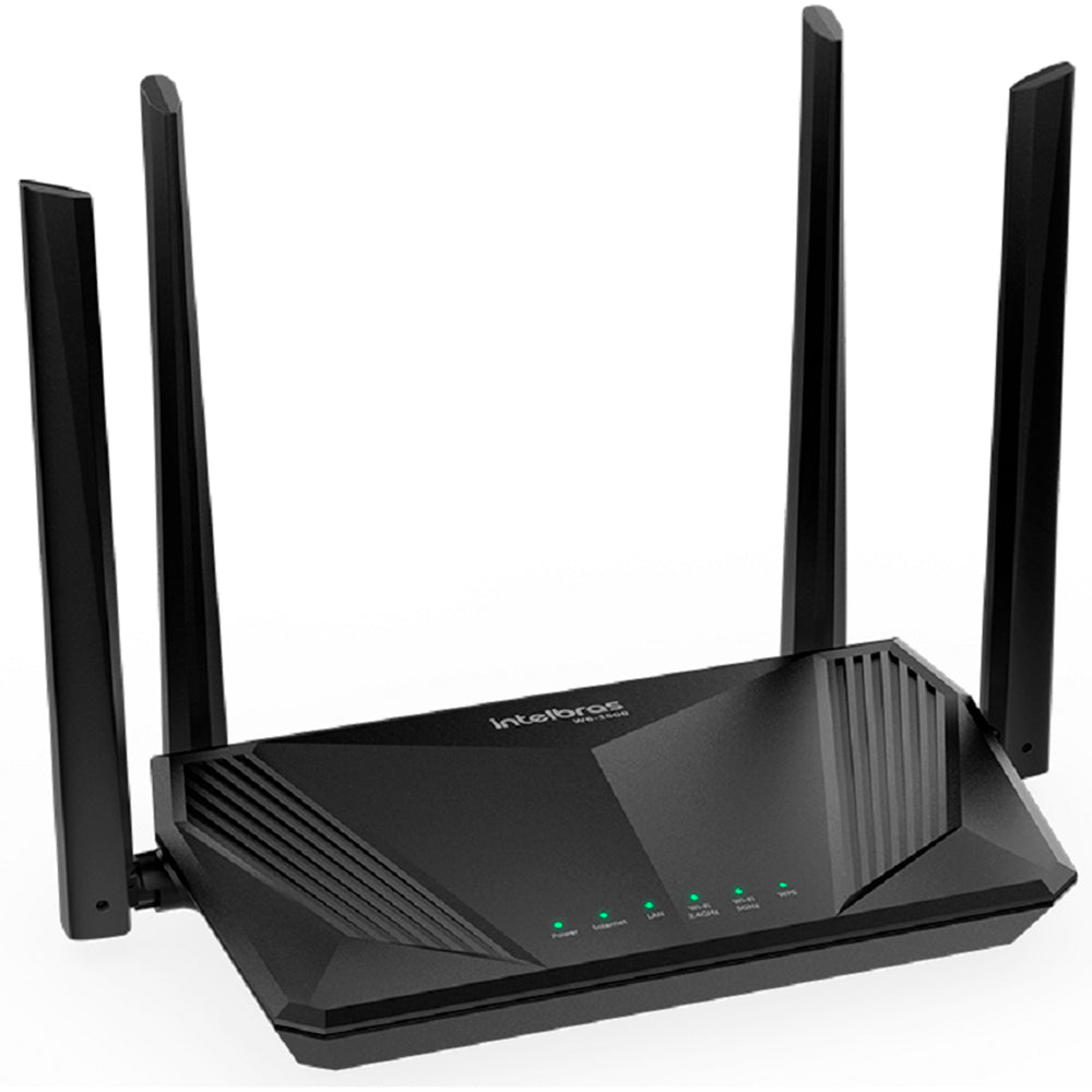 Roteador Intelbras W6 AX1500 1200Mbps 4 Antenas 4 Portas