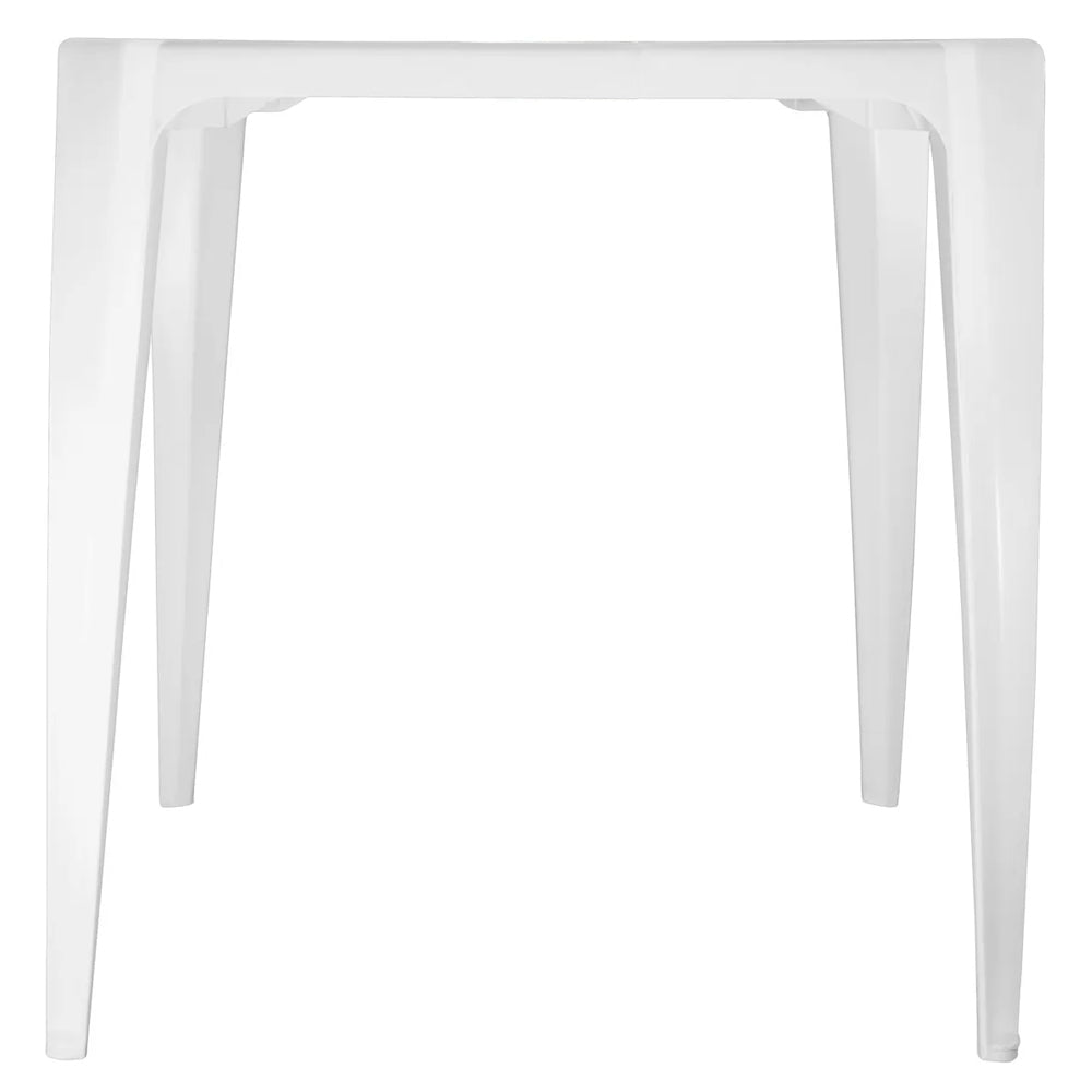 Mesa Quadrada de Plástico Mor 70x70cm - Suporta até 30kg