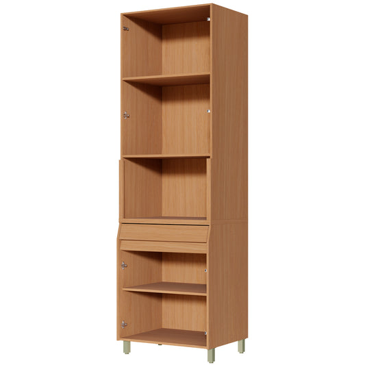 Paneleiro Torre Quente 4 Portas 1 Gaveta MDF Simone Mendes - Nesher
