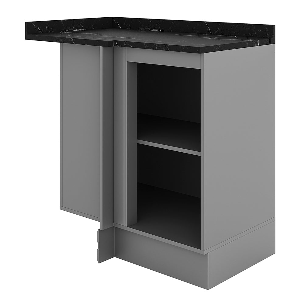 Balcão de Canto 1 Porta 95 cm Lumina Telasul