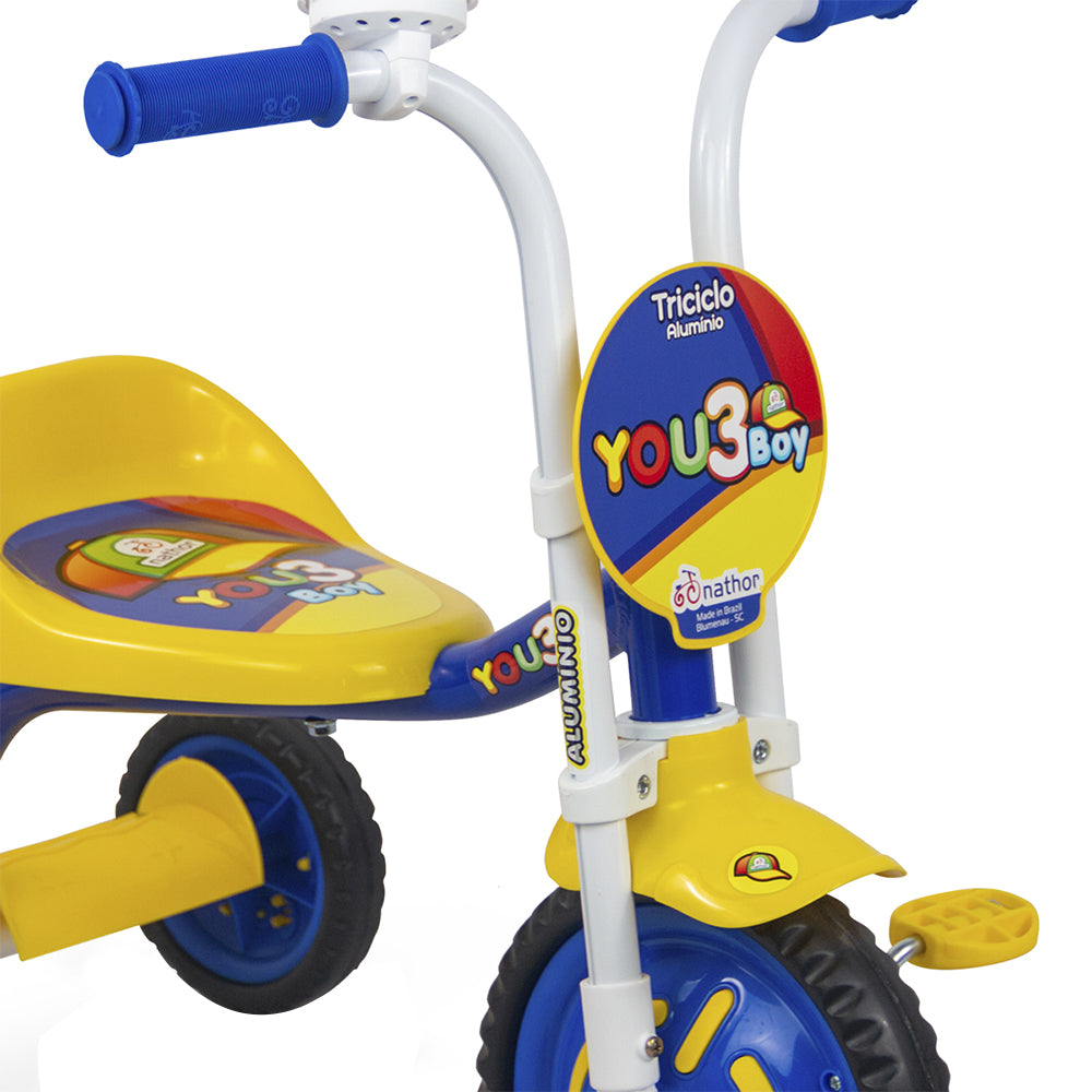 Triciclo Infantil Nathor You 3 Girl com Pedal - Rosa