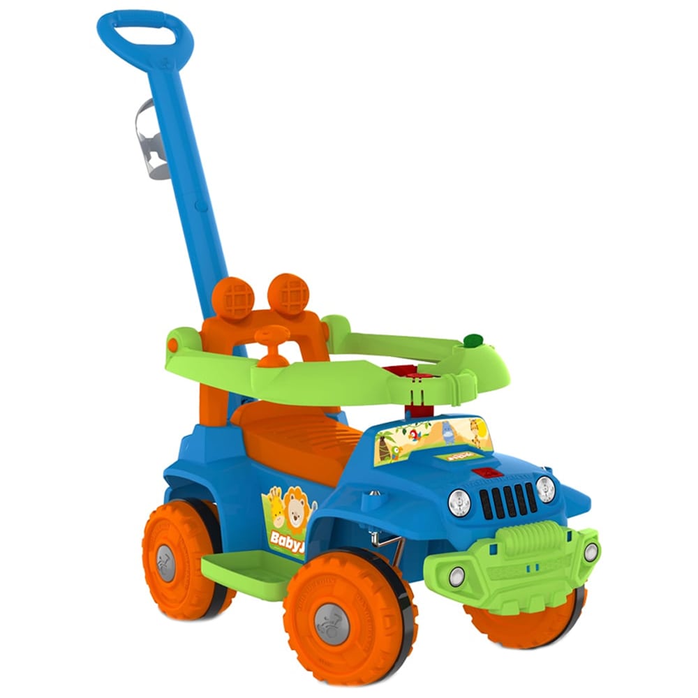Carro de Passeio a Pedal Infantil Bandeirante Babyjipe Andador