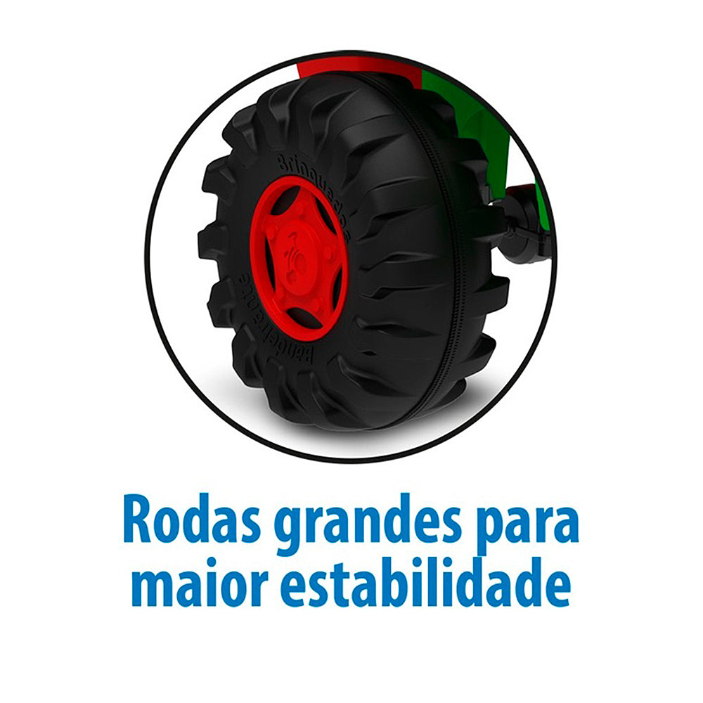 Bandeirante Trator Country Mini Veículo Manual para Crianças