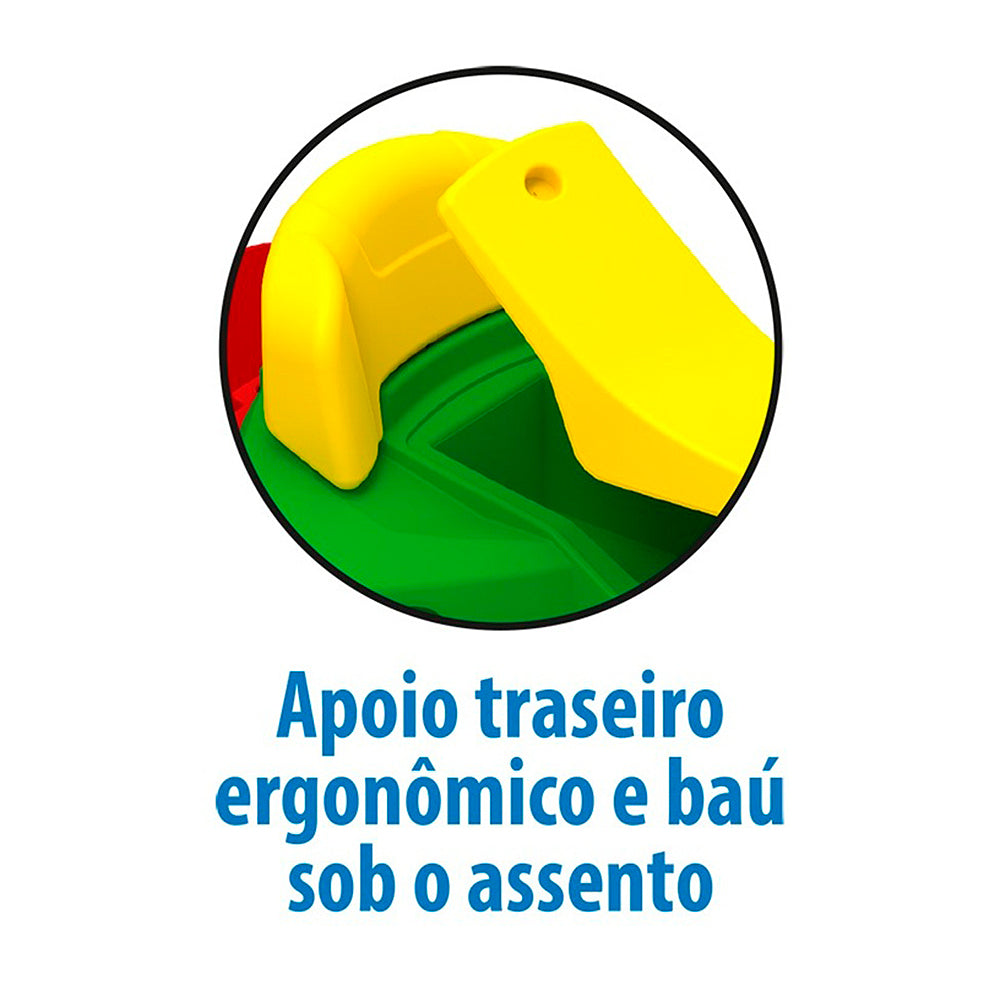 Bandeirante Trator Country Mini Veículo Manual para Crianças