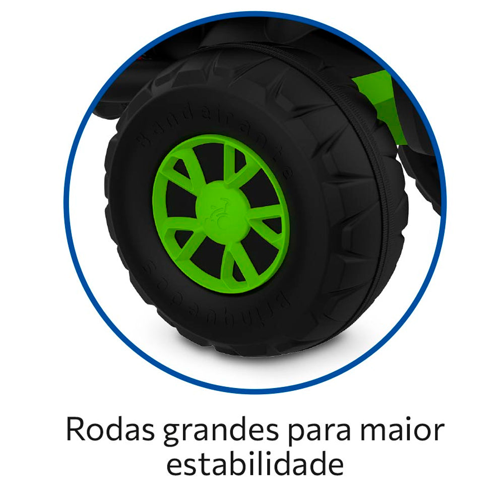 Quadriciclo Elétrico Infantil Bandeirante 2780 - 2 Velocidades