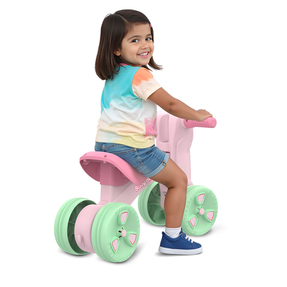 Bandeirante Baby Bike Equilíbrio Motinha - Velotrol para Crianças a Partir de 1 Ano