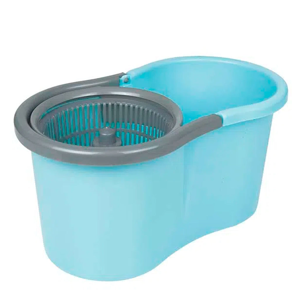 Esfregão Mop Mor 008298 com Cabo Giratório e Balde 13 Litros