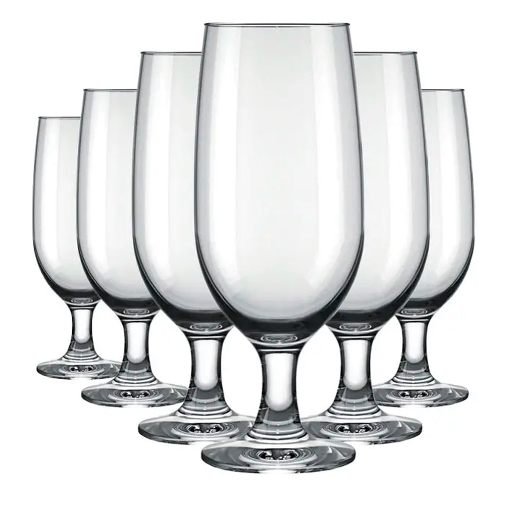 Jogo de Taças de Vidro 300mL 6 Peças Floripa Nadir