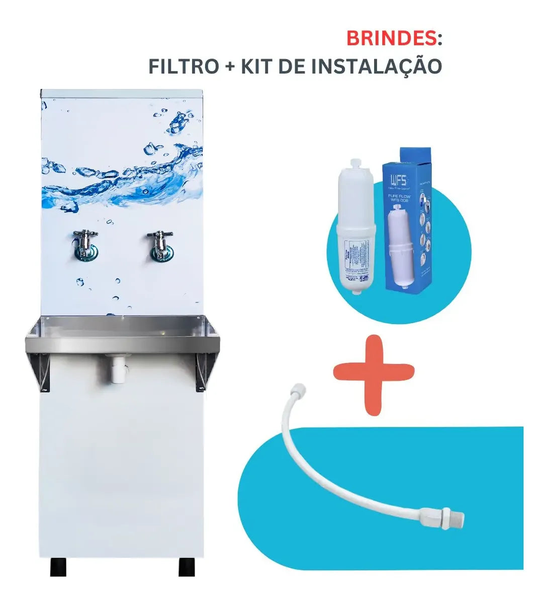 Bebedouro de Água Eletrônico Esmaltec 1,8L Sistema Easy Open EGC35B