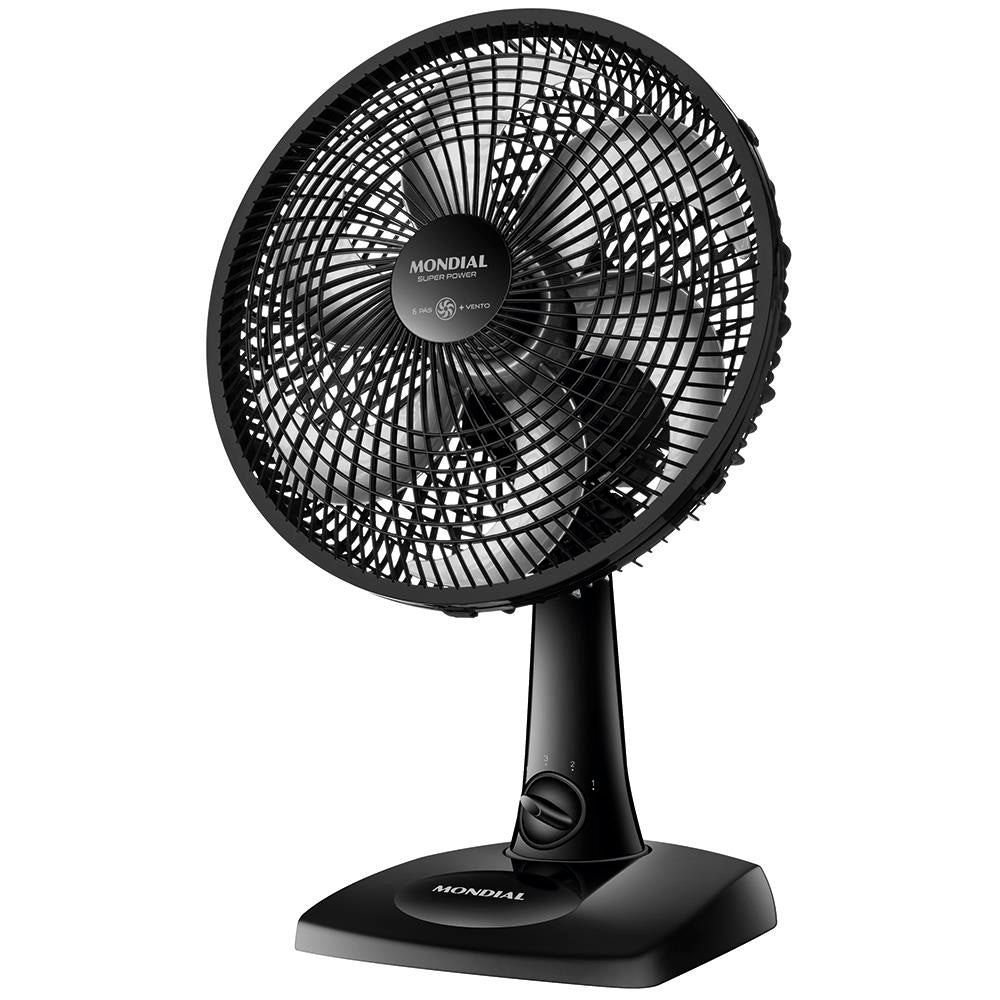Ventilador Mondial Super Power 30cm 6 Pás 3 Velocidades 60W VSP-30-B