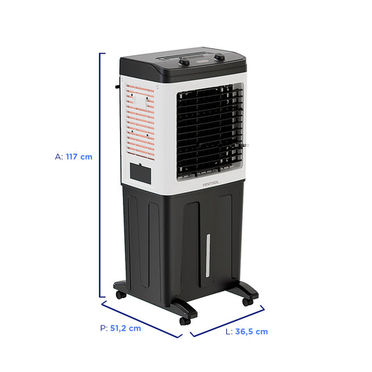 Climatizador de Ar Ventisol Clin80 Pro 80L 3 Velocidades 150W