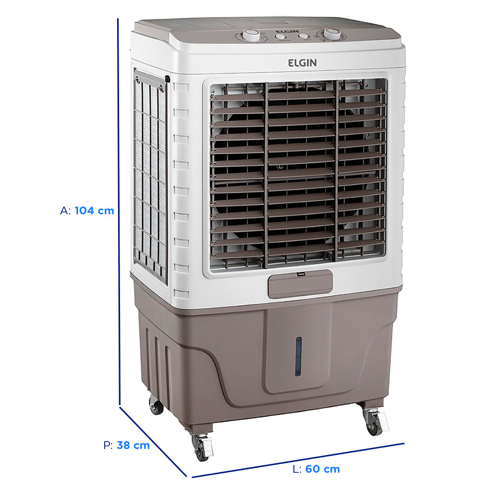 Climatizador de Ar Industrial Elgin Big Air 65L 3 Velocidades Timer