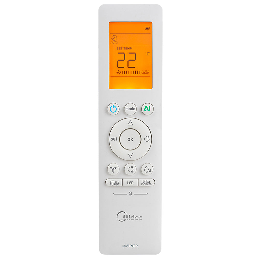 Ar-Condicionado 12.000 BTUs inverter Ecomaster Springer Midea Quente e Frio