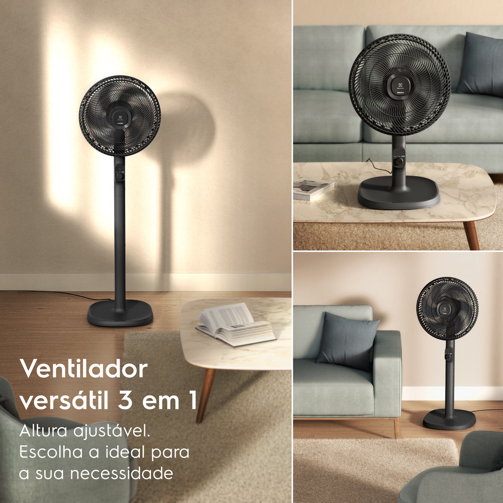 Ventilador de Coluna Electrolux EFS40 3 em 1 40cm 6 Pás 3 Velocidades