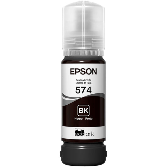 Refil para Tanque de Tinta Epson Preto N°T574 Até 2.100 Páginas T574120-AL